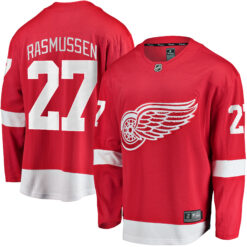 Michael Rasmussen Detroit Red Wings Home Breakaway Player Jersey - Red