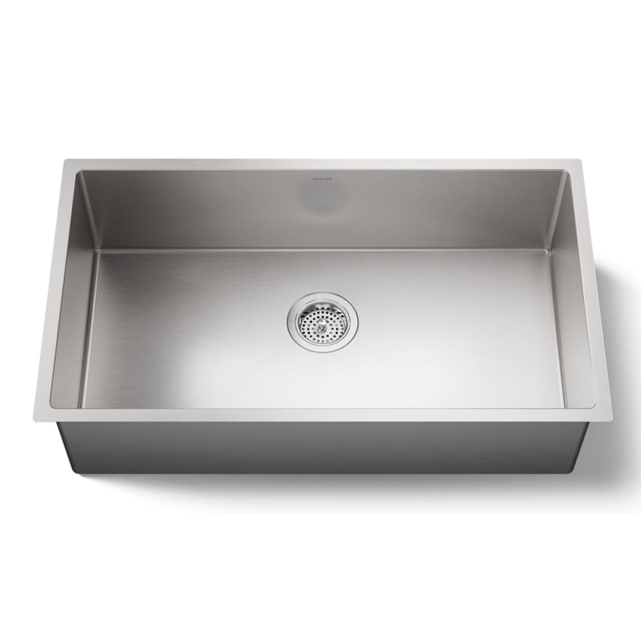 Strive 32" Single Basin Undermount 16-Gauge Stainless Steel Kitchen Sink with SilentShield